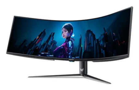 Acer UM.NZ7EE.001 computer monitor 144,8 cm (57") 7680 x 2160 Pixels Zwart (UM.NZ7EE.001) thumbnail