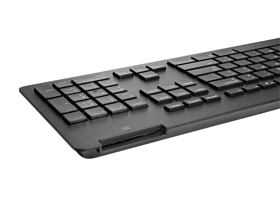 HP SPS-KBD HP USB SLIM SMTCD CCID C SWI (P10664-111) thumbnail