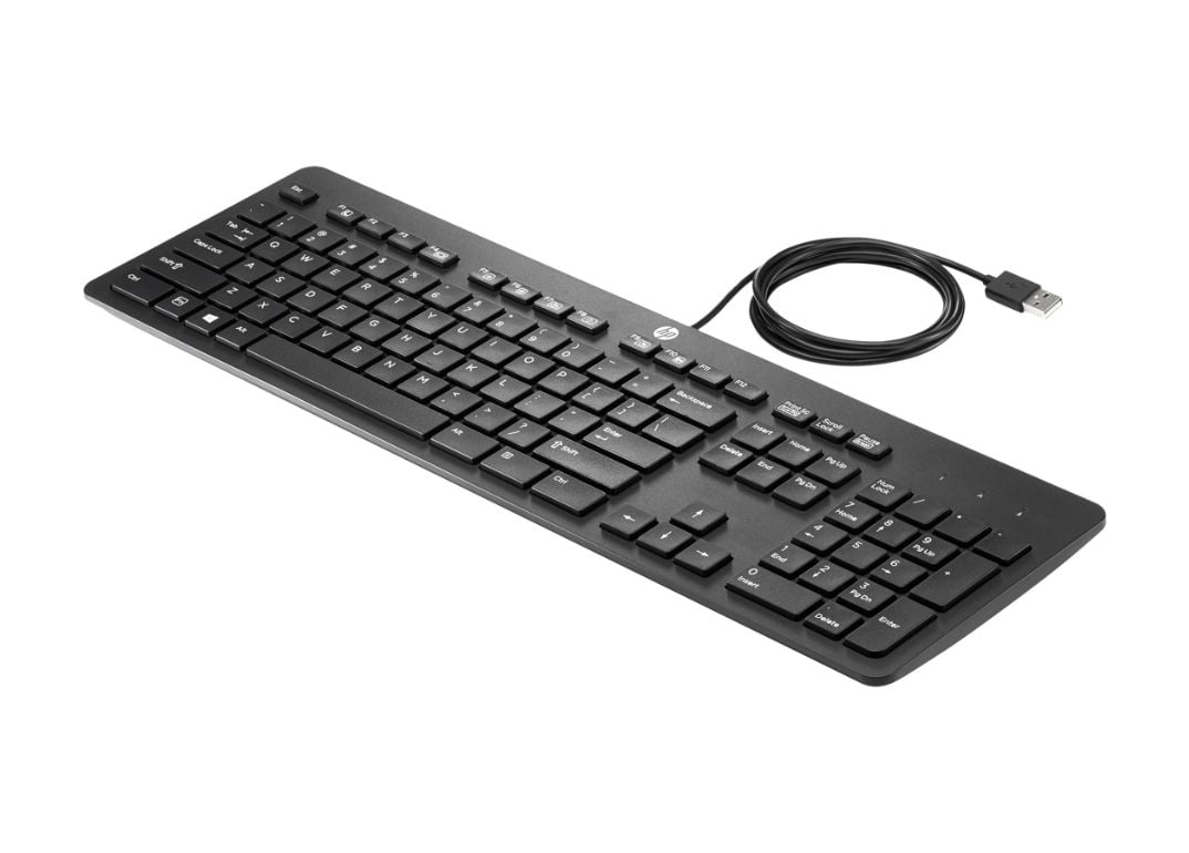 HP SPS-KEYBOARD 320K WIRED HE (P24877-BB1) thumbnail