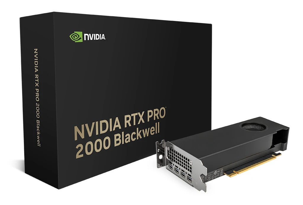 HP SPS-GFX NVIDA RTX PRO 2000 BLCKWLL 16GB (P37340-001) thumbnail