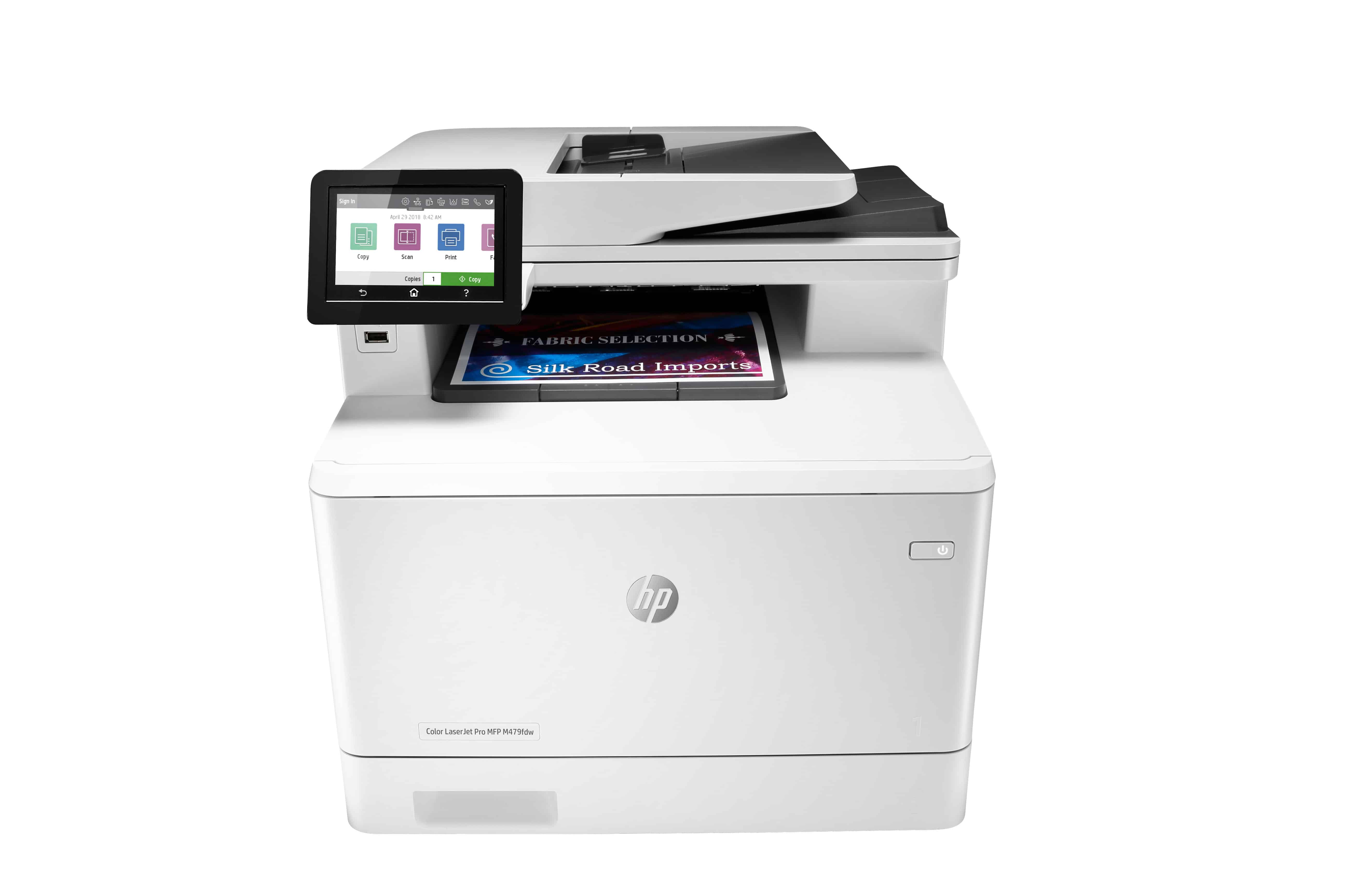 HP Color LaserJet Pro LaserJet Pro M479fdw Draadloos Multifunction Kleur Printer, Kopieerapparaat, scanner; dubbelzijdig (W1A80ABGJ) thumbnail