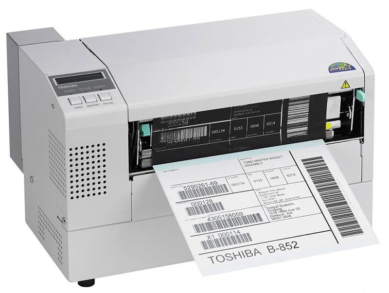 Toshiba TEC B 852 - Etikettendrucker - monochrom - direkt thermisch/Thermoübertragung - Rolle (10 - 24,2 cm) - 300 dpi - bis zu  (18221168683) thumbnail