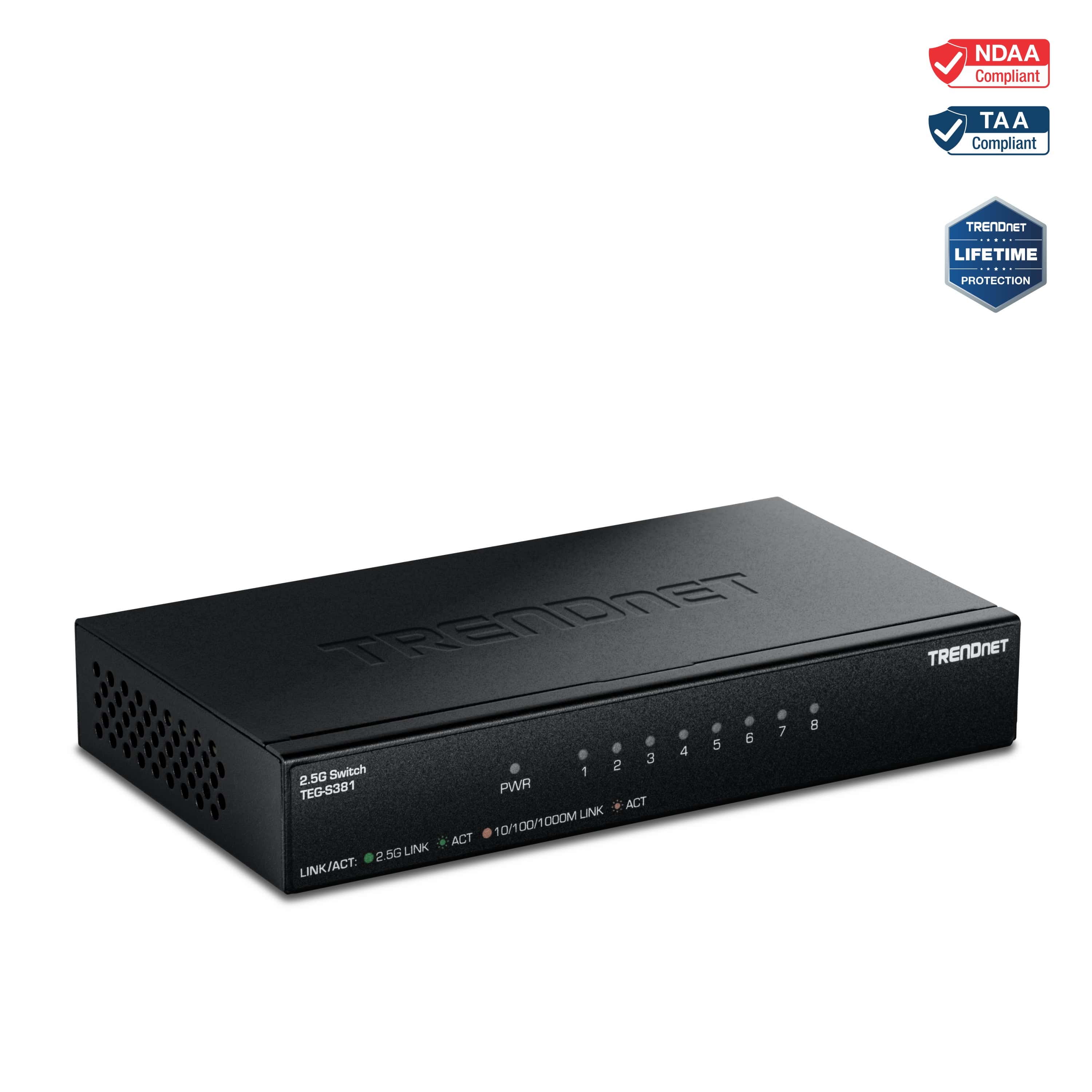 TRENDnet TEG-S381 8-Port 2.5G Switch (TEG-S381) thumbnail