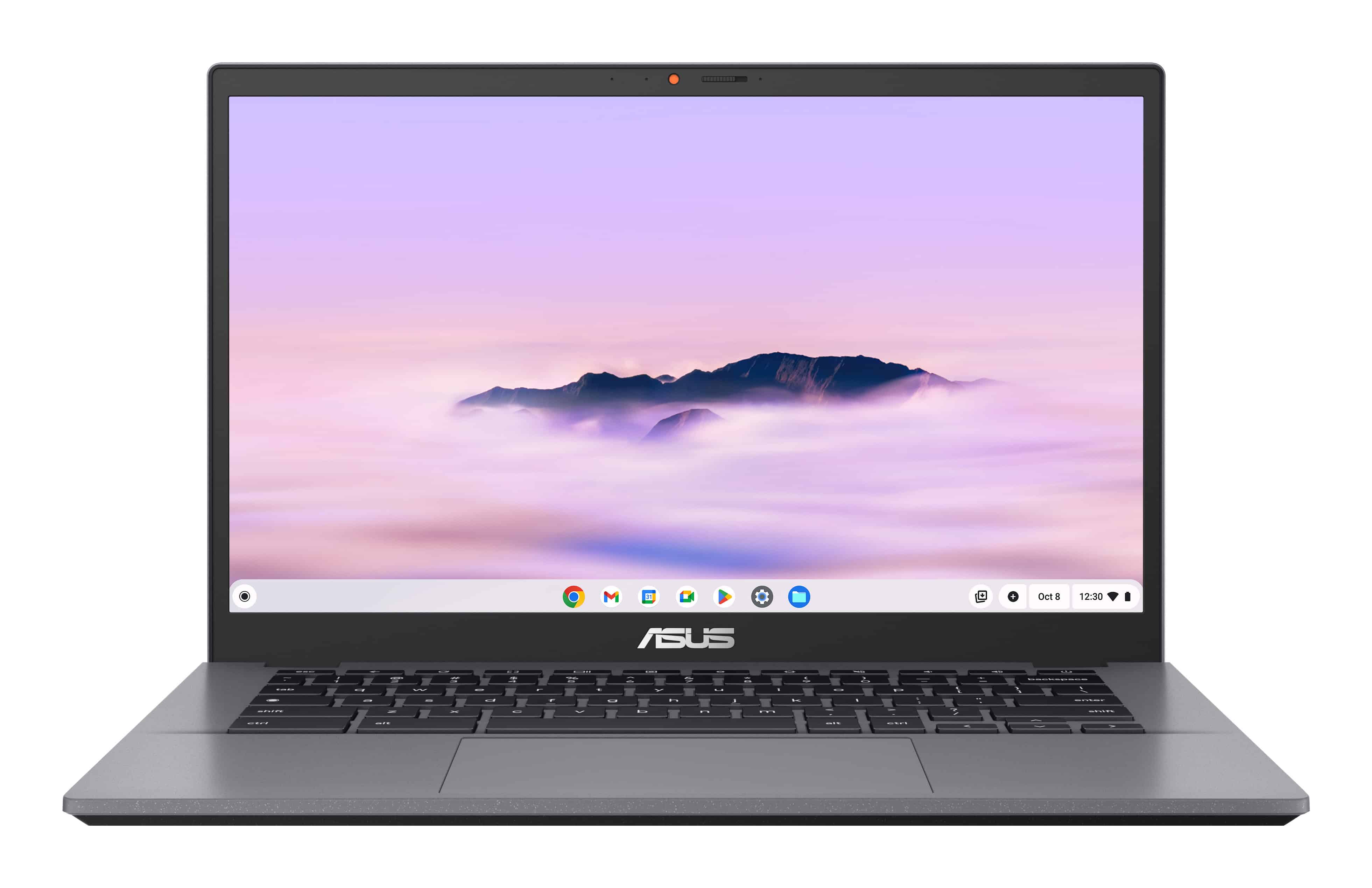 ASUS Chromebook Plus CX34 CB3402CVA-MW1340 Intel Core 3 100U 35,6 cm (14) Touchscreen Full HD 8 GB LPDDR5x-SDRAM 128 GB UFS Wi-Fi 6E (802.11ax) ChromeOS US International Grijs (90NX07P2-M01S40) thumbnail