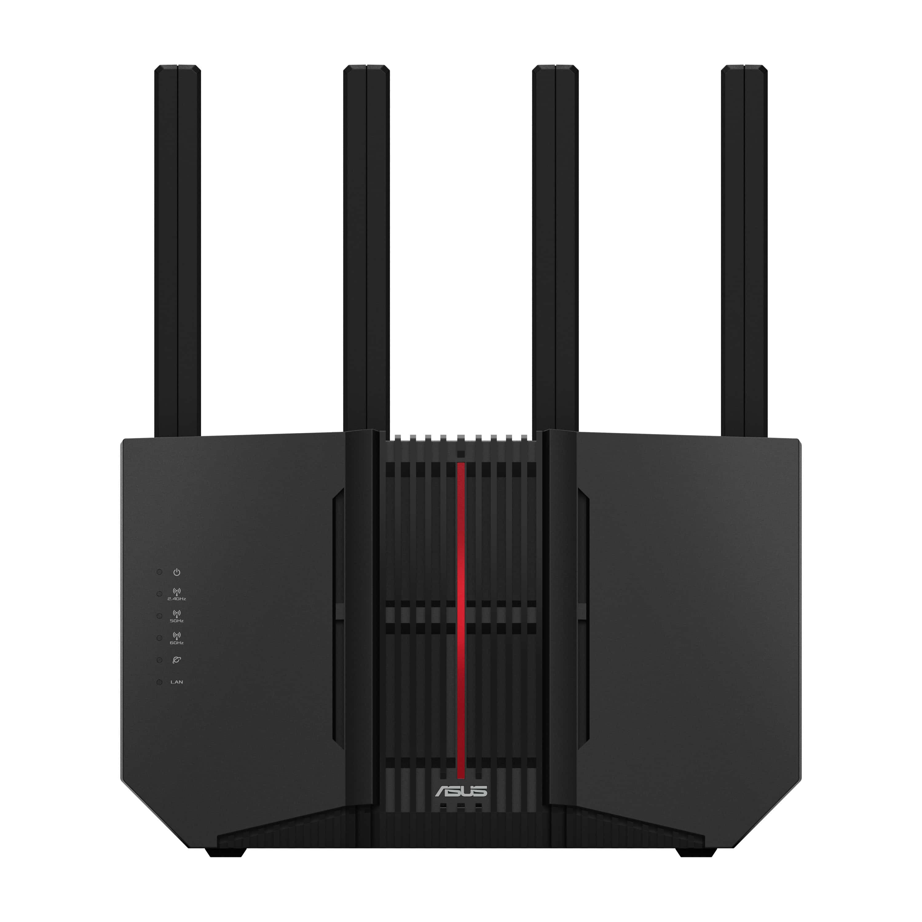 ASUS RT-BE92U draadloze router 10 Gigabit Ethernet Tri-band (2,4 GHz / 5 GHz / 6 GHz) Zwart (RT-BE92U) thumbnail