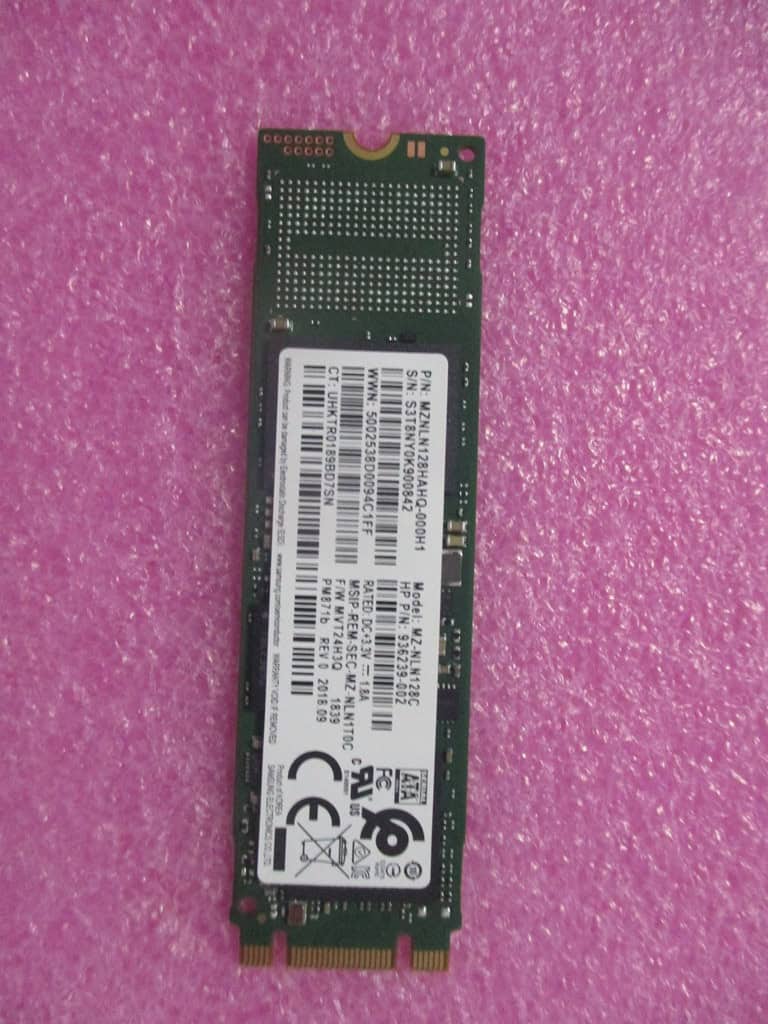 HP GNRC-SSD 128GB M.2 2280 SATA-3 TLC (938564-850) thumbnail