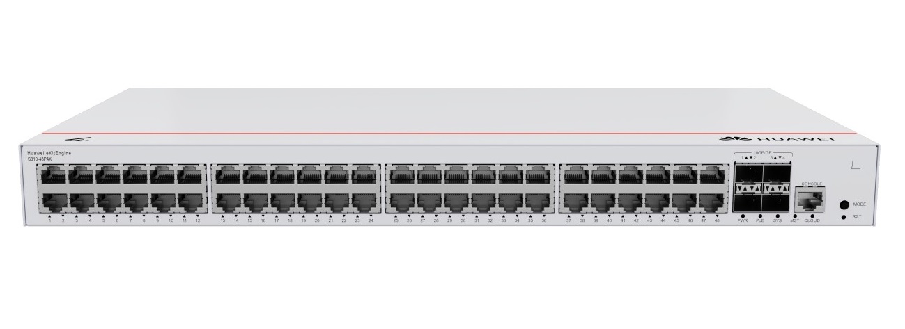 Huawei S310-48P4X Gigabit PoE smart switch - 4x SFP+ (S310-48P4X) thumbnail