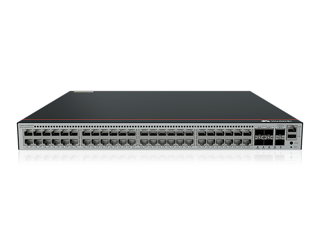 Huawei S5735-L24PN4XE-A-V2 (24*2.5GBASE-T ports(PoE+), 4*10GE SFP+ ports, 2*12GE stack ports, 400W PoE, built-in AC power) + lic (S5735-L24PN4XE-A-V2) thumbnail