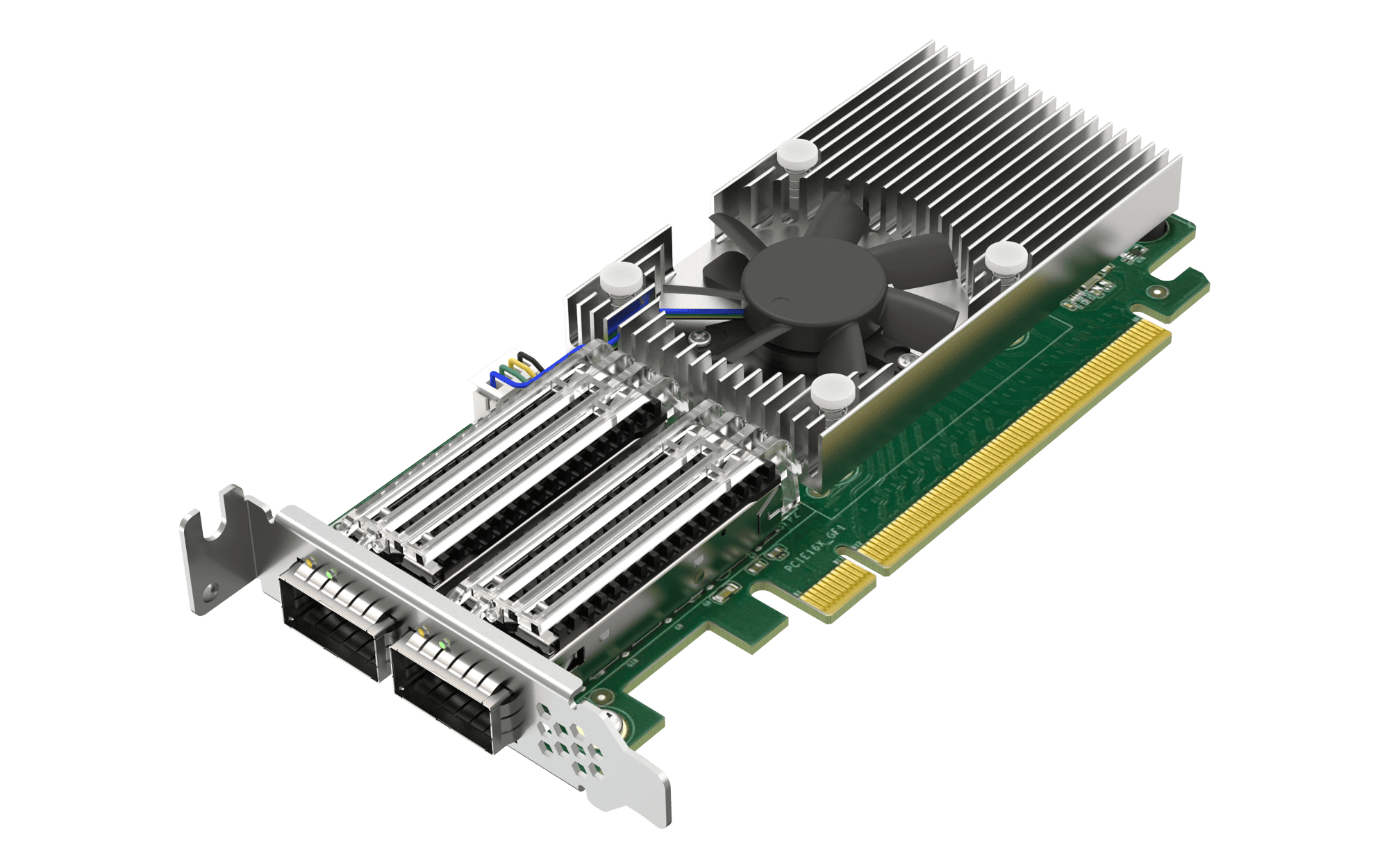 QNAP Dual port per 100GbE Network adapter 2 x (QXG-100G2SF-BCM) thumbnail