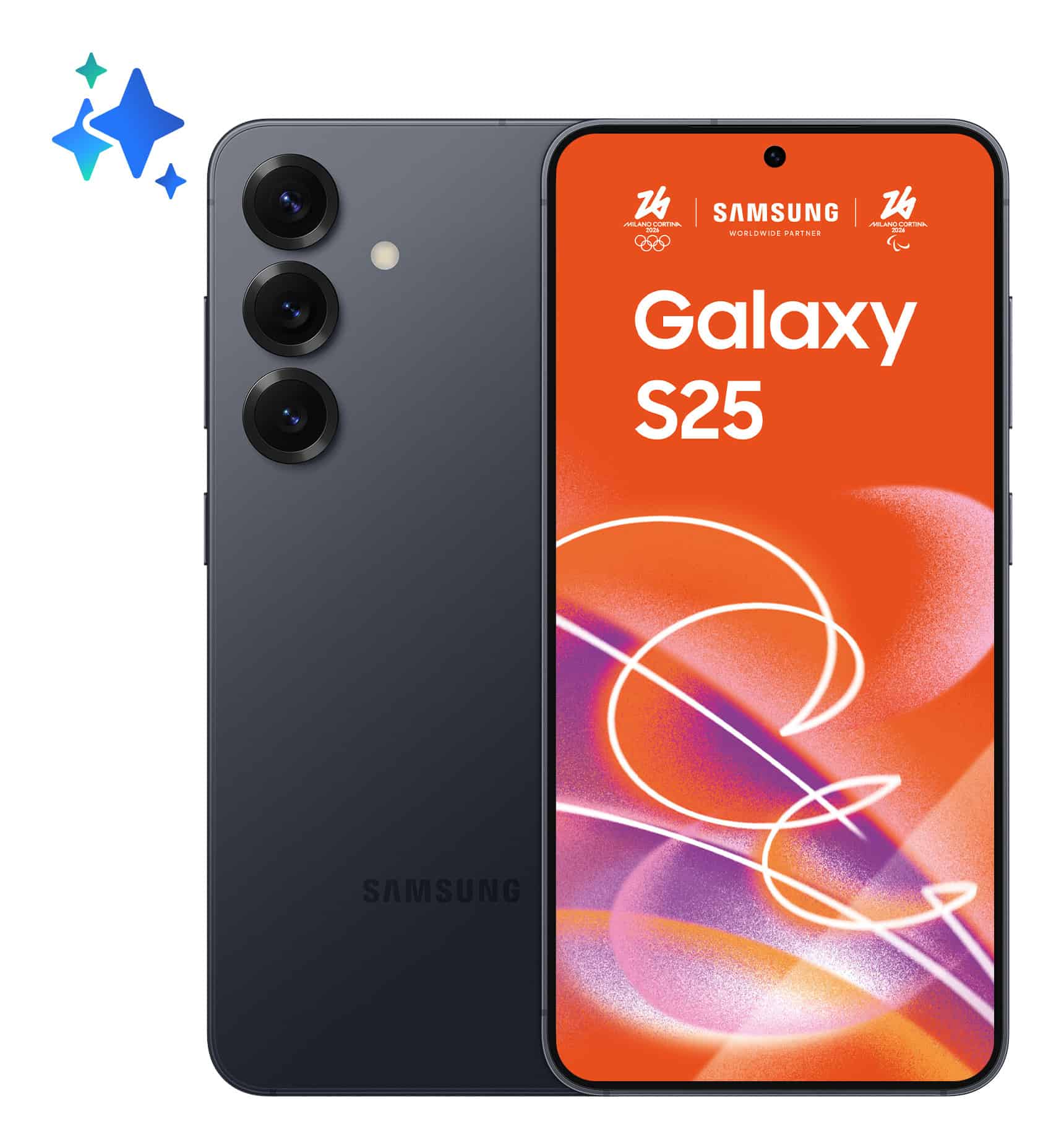 Samsung Galaxy S25 SM-S931B/DS 15,8 cm (6.2") Dual SIM Android 15 5G USB Type-C 12 GB 128 GB 4000 mAh Zwart (SM-S931BZKDEUE) thumbnail