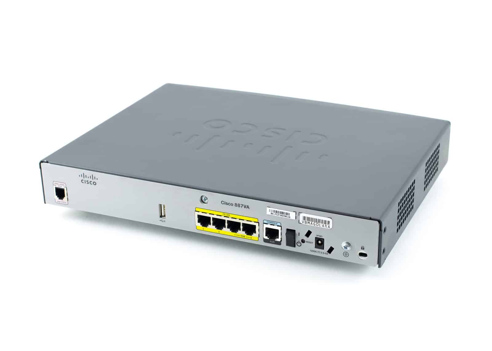 Cisco 886VA VDSL2/ADSL2+ over ISDN W/ 802.11n ETSI Comp (C886VA-W-E-K9) thumbnail
