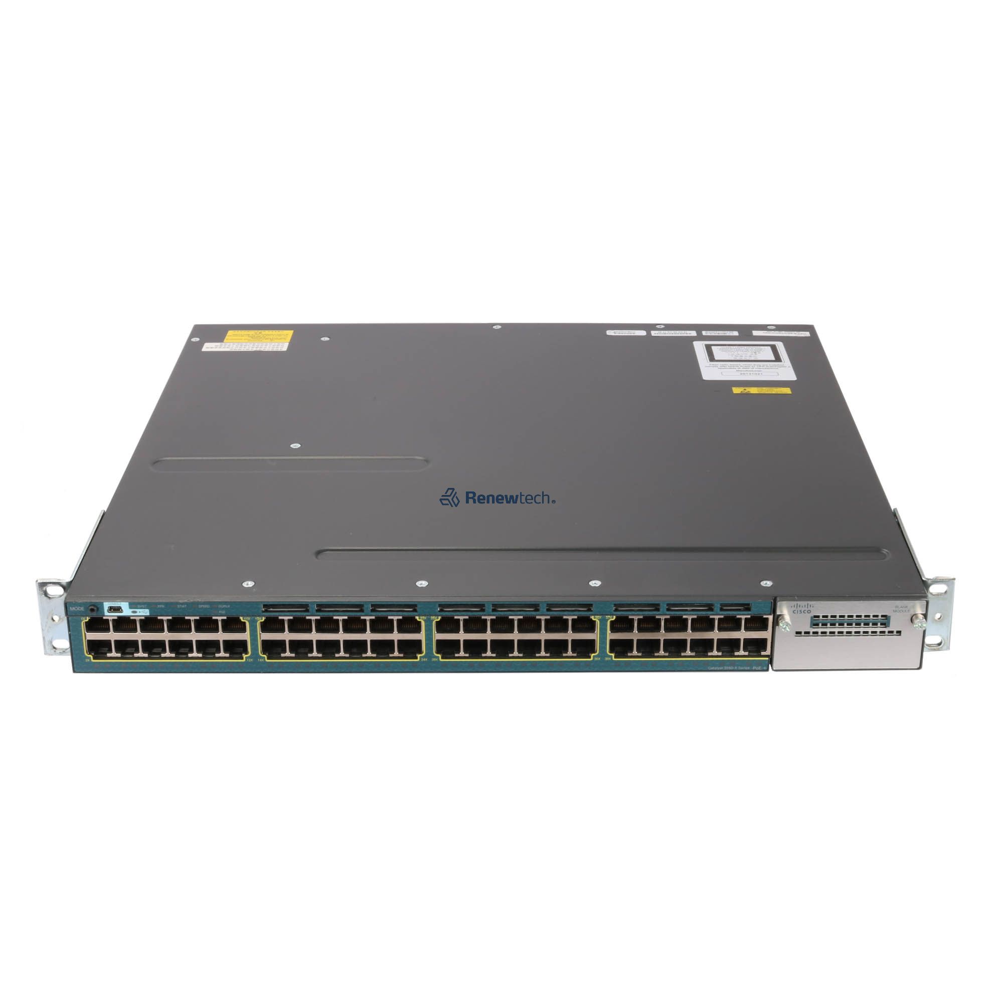 Cisco Catalyst 3560X 48 Port Switch (WS-C3560X-48P-S-RFB) thumbnail
