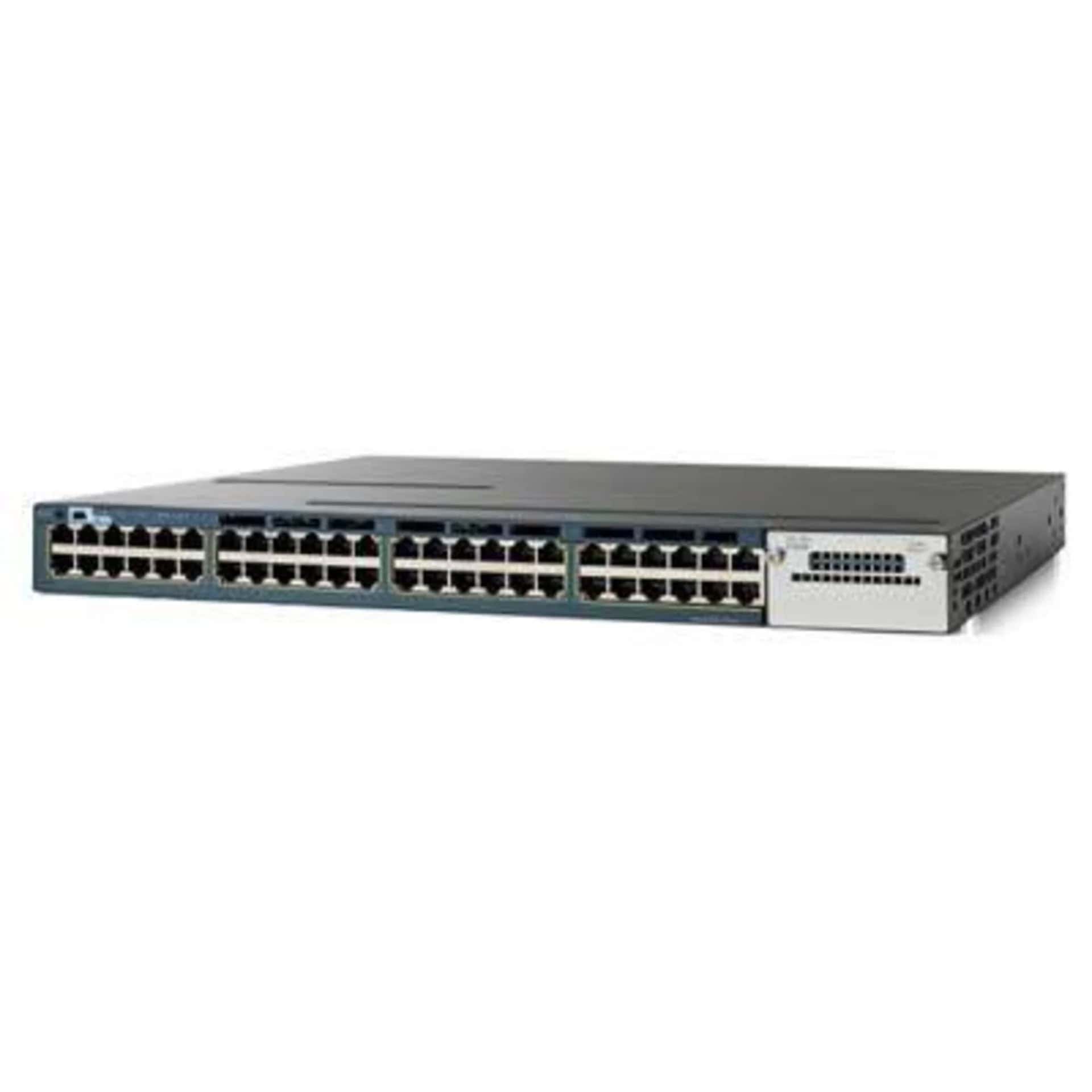 Cisco Catalyst 3560X 48 Port Switch (WS-C3560X-48P-S-RFB) thumbnail