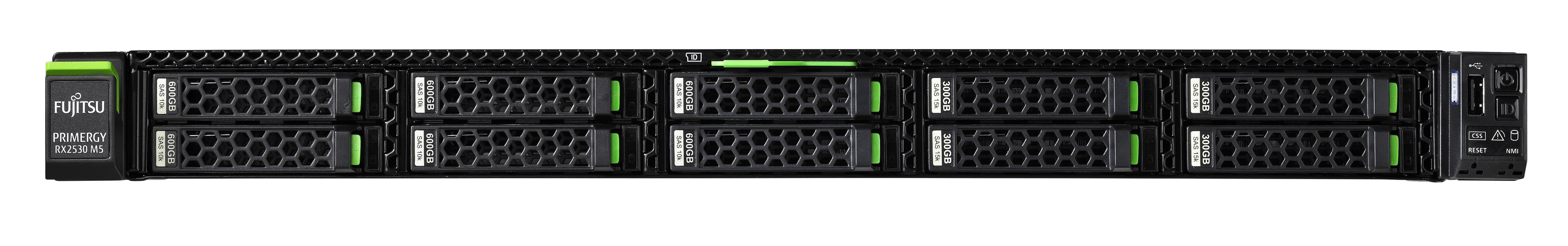 Fujitsu PRIMERGY RX2530 M5 server 0 GB Rack (1U) Intel® Xeon® Gold 5217 3 GHz 16 GB DDR4-SDRAM 450 W (VFY:R2535SC090IN) thumbnail