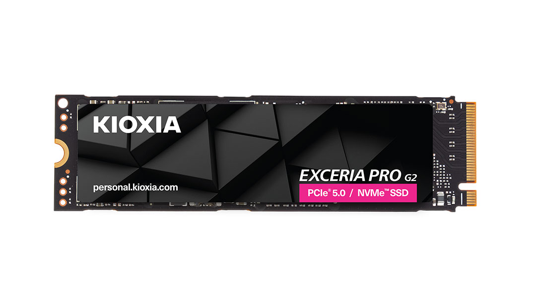 Kioxia Exceria Pro G2 4TB NVMe SSD PCIe (LVE10Z4T09G8) thumbnail