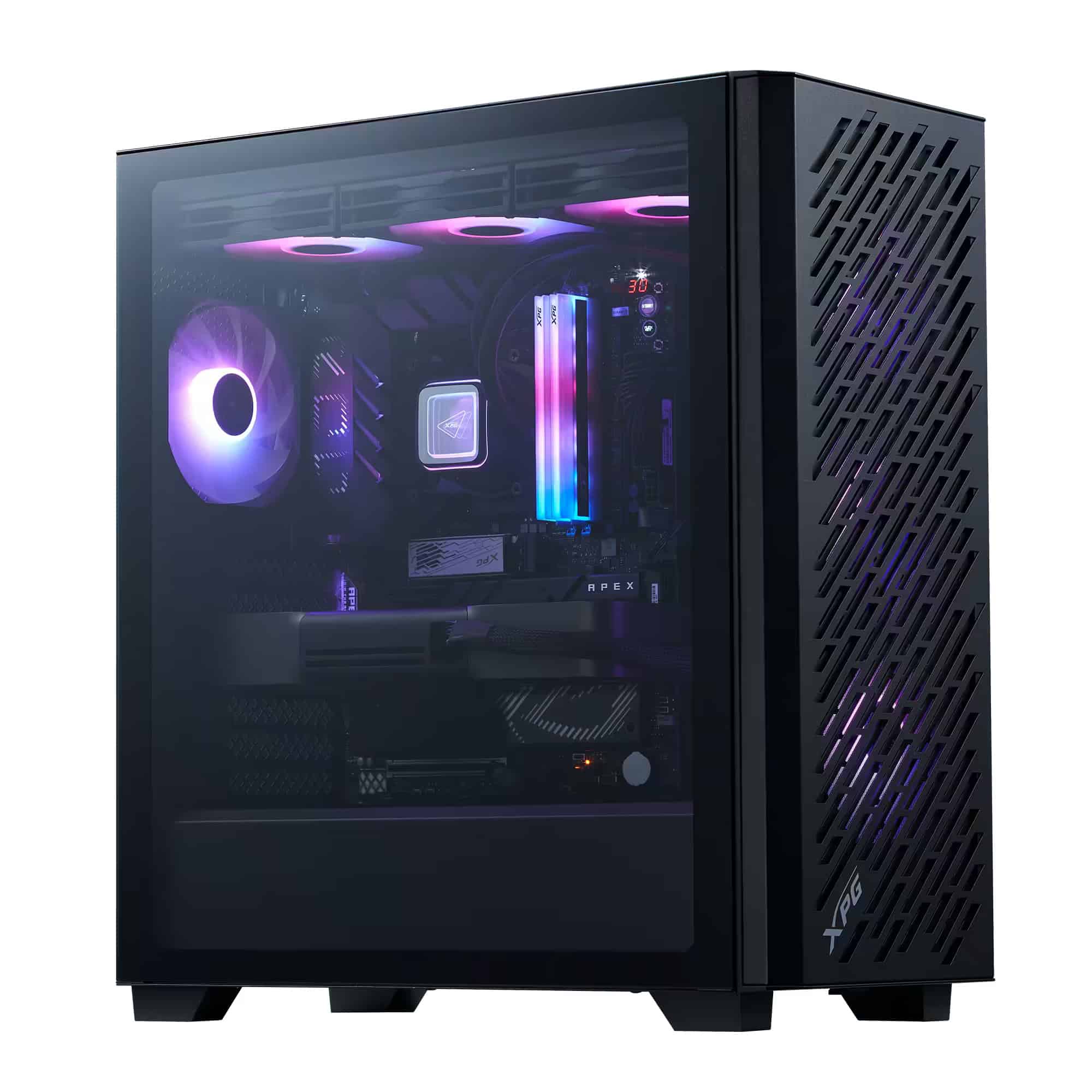 XPG VALOR AIR PRO Midi Tower Zwart (75261657) thumbnail