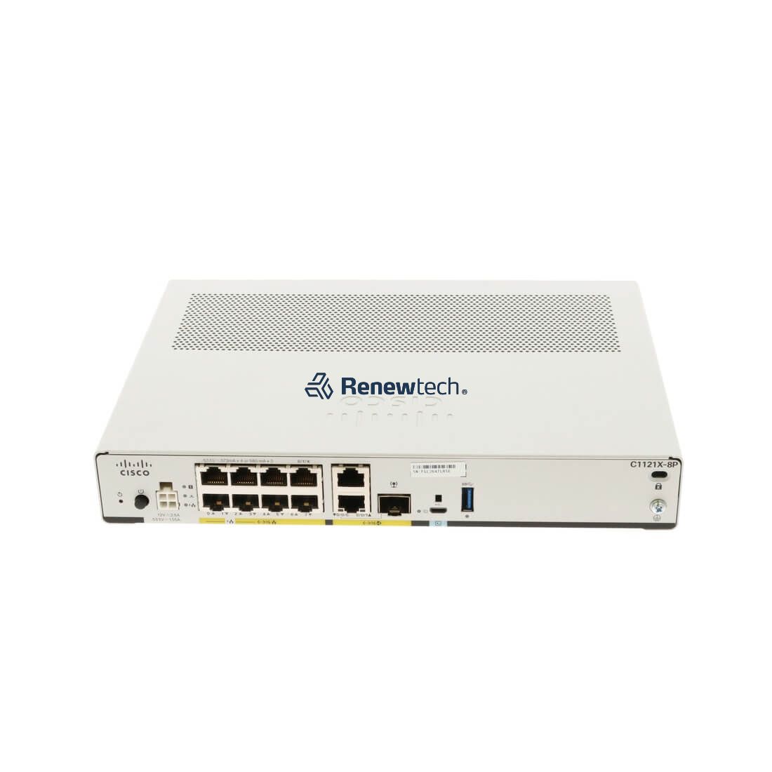 Cisco Excess ISR 1100 8P Dual GE SFP WAN 8GB Router. (C1121X-8P-WS) thumbnail