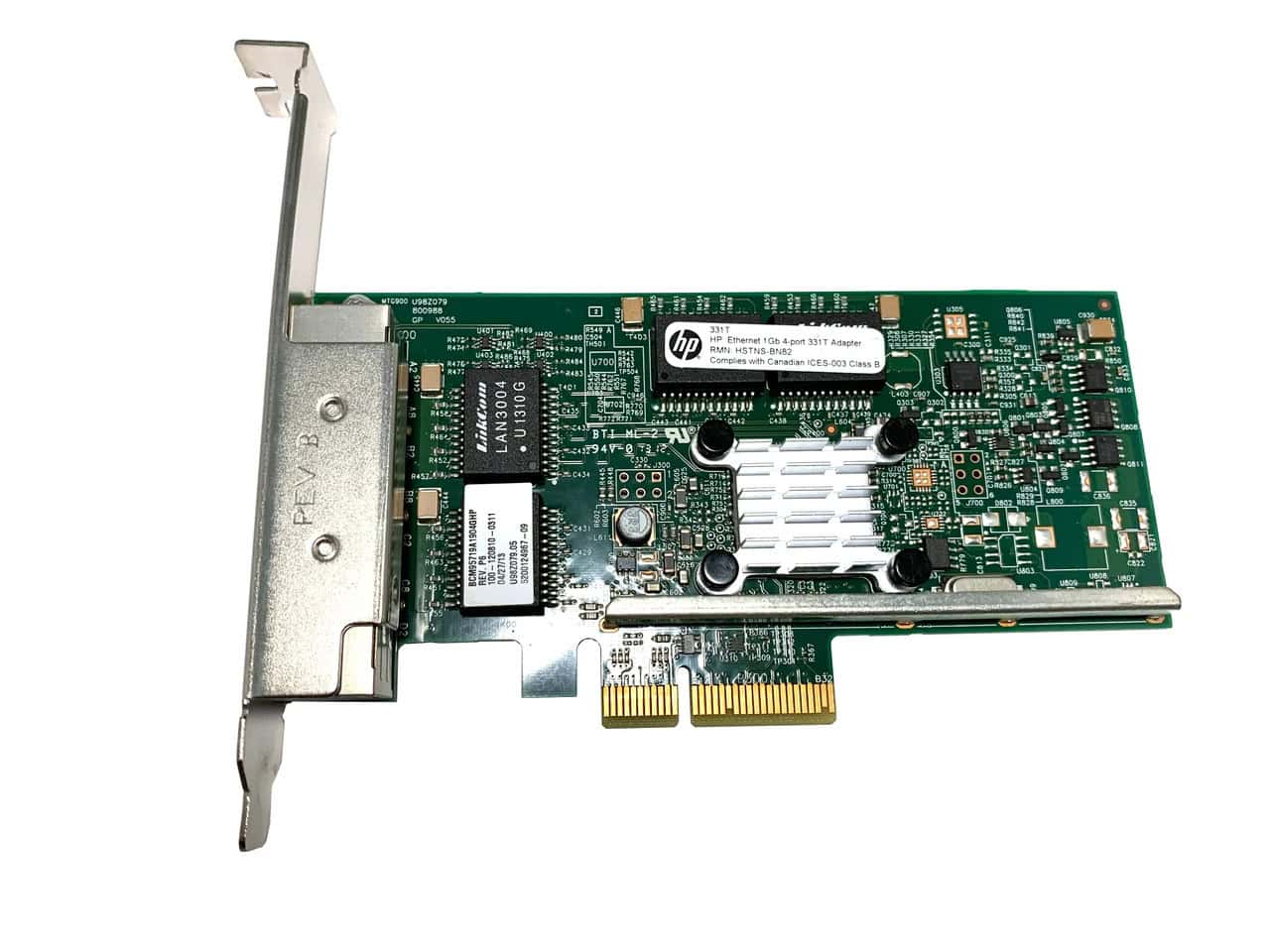 HPE Ethernet 1Gb 4-Port 331T Adapter bulk (647594-B21B) thumbnail