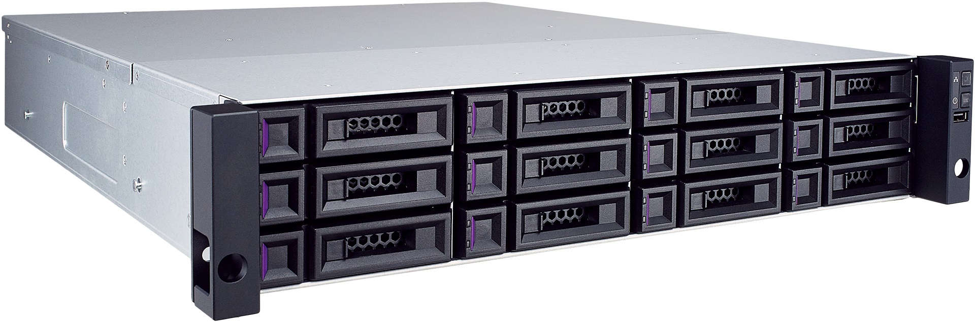 Qsan Technology XCubeDAS XD5312-D disk array Rack (2U) Zwart (XD5312D) thumbnail