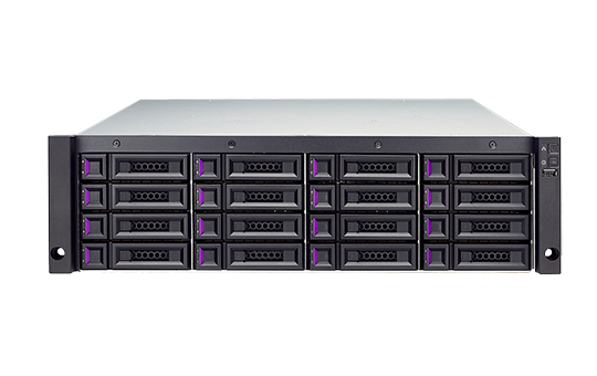 Qsan Technology XCubeDAS XD5316-S disk array Rack (3U) Zwart (XD5316S) thumbnail