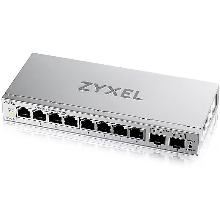 Zyxel GS1200-10 v3 8 Port Gigabit 2 x (GS1200-10V3-EU0101F) thumbnail