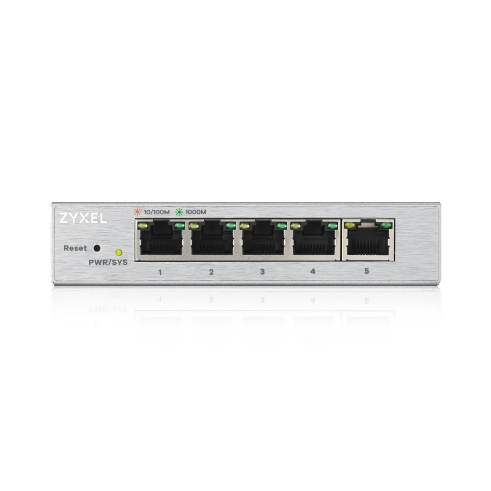 Zyxel GS1200-5HP v3 5 Port Gigabit PoE+ (GS1200-5HPV3-EU0101F) thumbnail