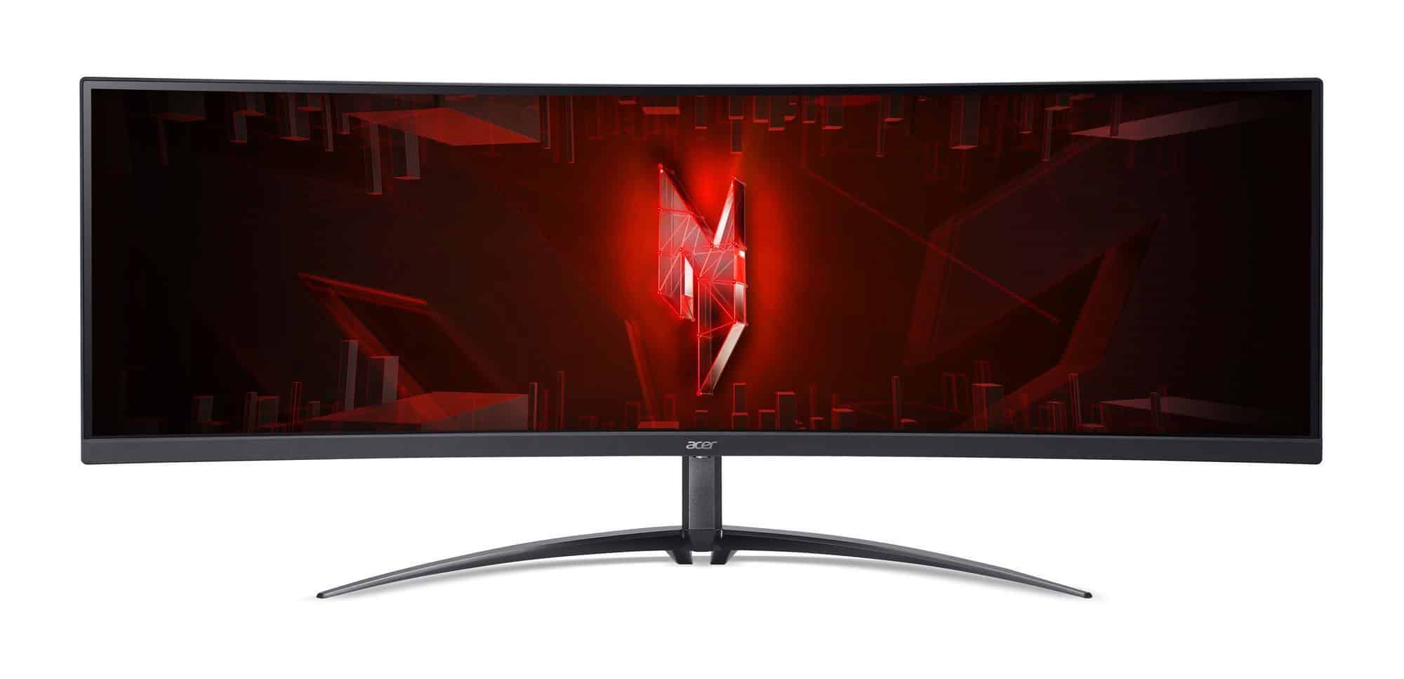 Acer NITRO XZ2 XZ452CUVbemiiphuzx computer monitor 113 cm (44.5") 5120 x 1440 Pixels UltraWide Quad HD LED Zwart (UM.MX2EE.V01) thumbnail