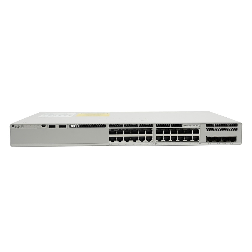 Cisco Catalyst 9200L 24-port PoE+, (C9200L-24P-4G-E-RFB) thumbnail