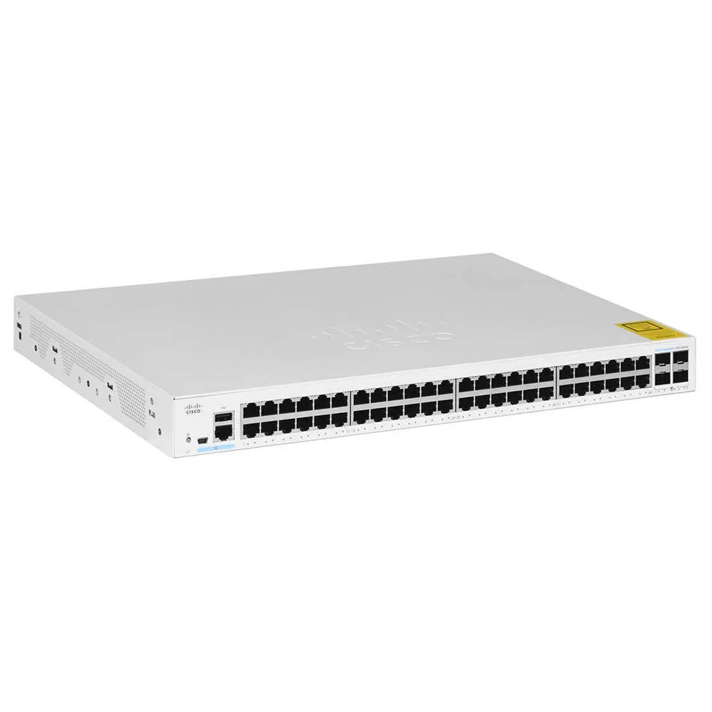 Cisco Switch Business 250-Series 52-Port 1/10GbE smart managed (CBS250-48T-4X-EU) thumbnail