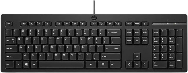 HPI HP 125 Wired Keyboard SWI (M27527-111) (M27527-111) thumbnail