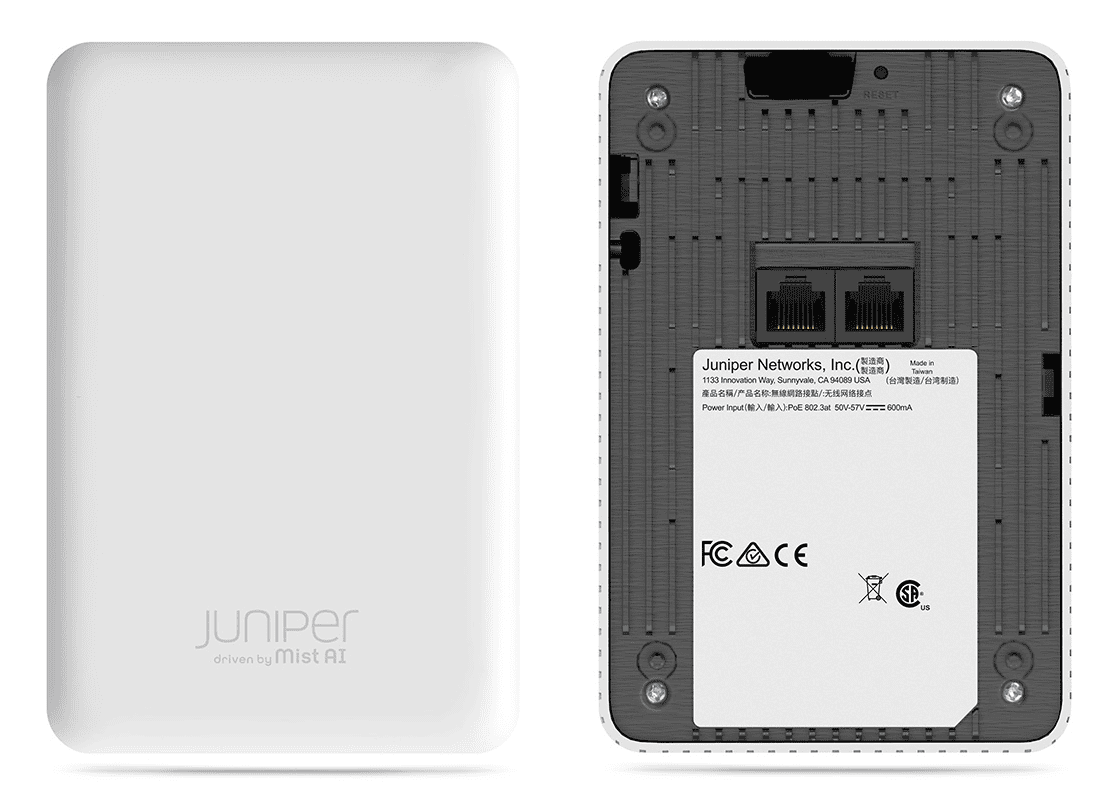 Juniper AP12 - High Performance Wallplate WiFi 6 802.11ax Access Point with Bluetooth Low Energy. Outside US Only (AP12-WW) (AP12-WW) thumbnail