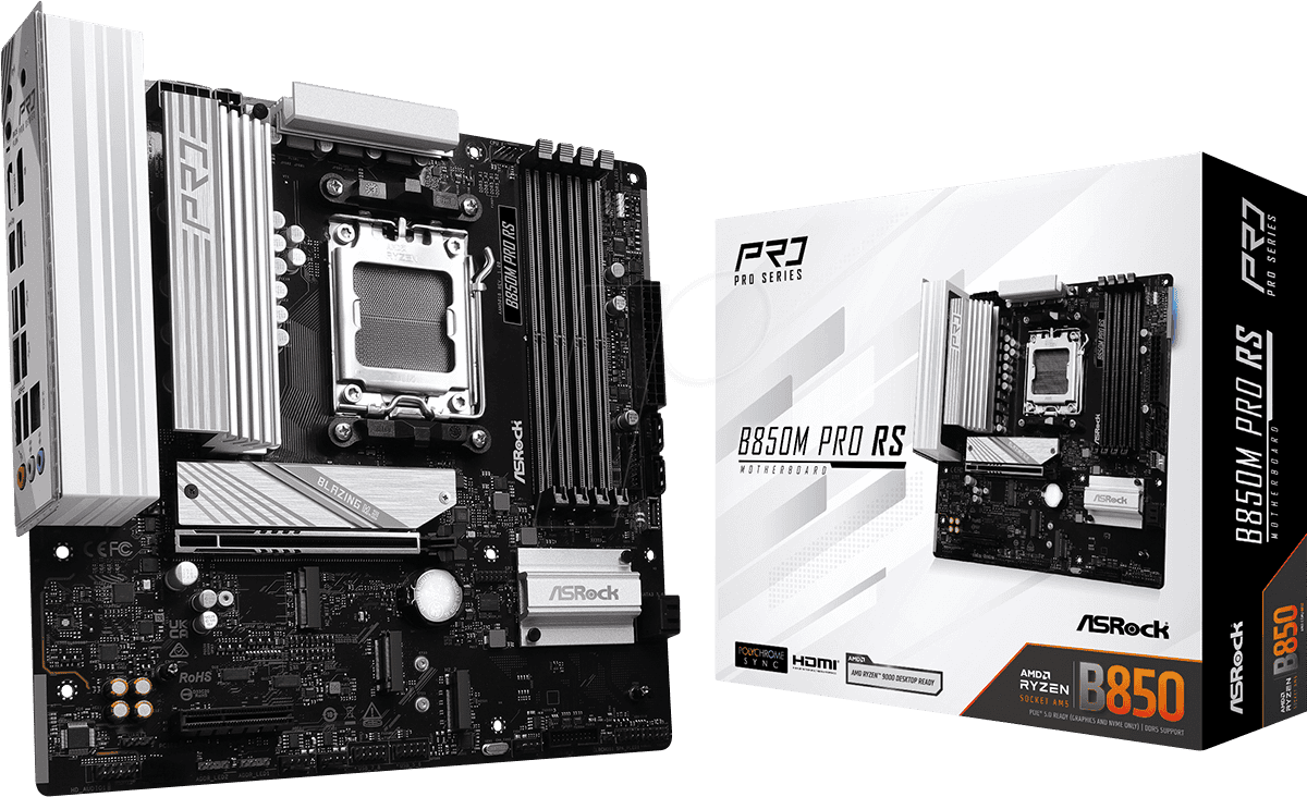 ASRock B850M Pro RS              AM5 m (90-MXBR6-A0UAYZ) thumbnail
