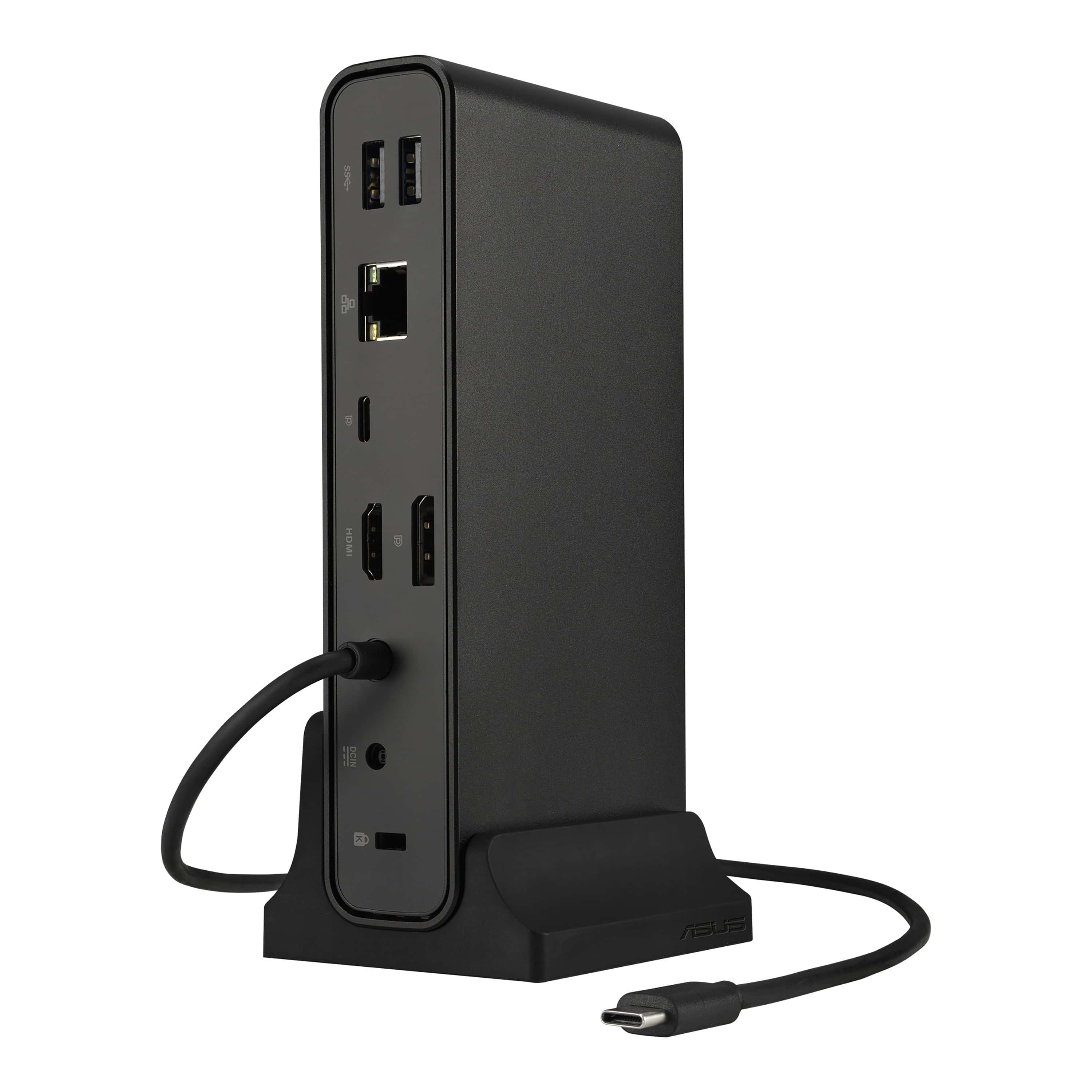 ASUS Triple Display USB-C Dock DC300 Docking USB 3.2 Gen 2 (3.1 Gen 2) Type-C Zwart (90XB08CN-BDS090) thumbnail