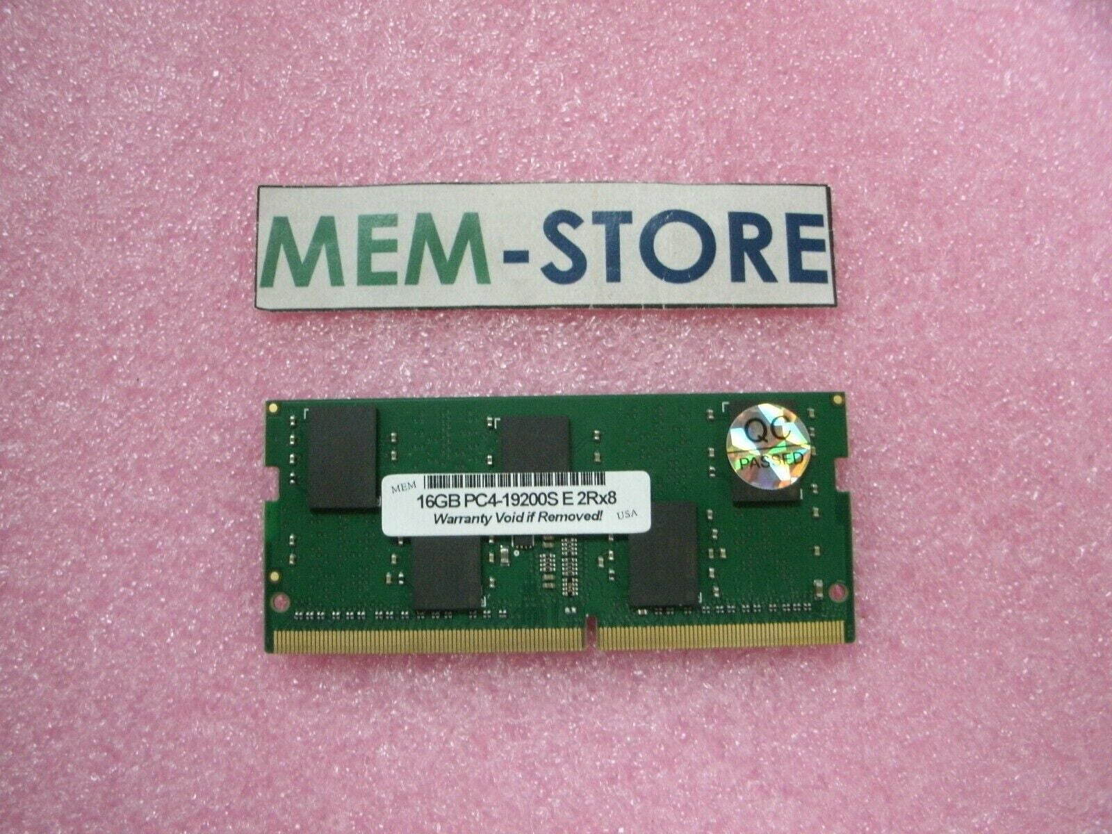 HPE 16GB (1*16GB) 2RX8 PC4-19200T-R DDR4-2400MHZ SODIMM (2666) (863953-B21-2666) thumbnail
