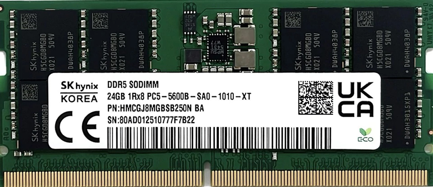 HP 24 GB DDR5 5600 SODIMM-geheugen (CD2F9AA) thumbnail