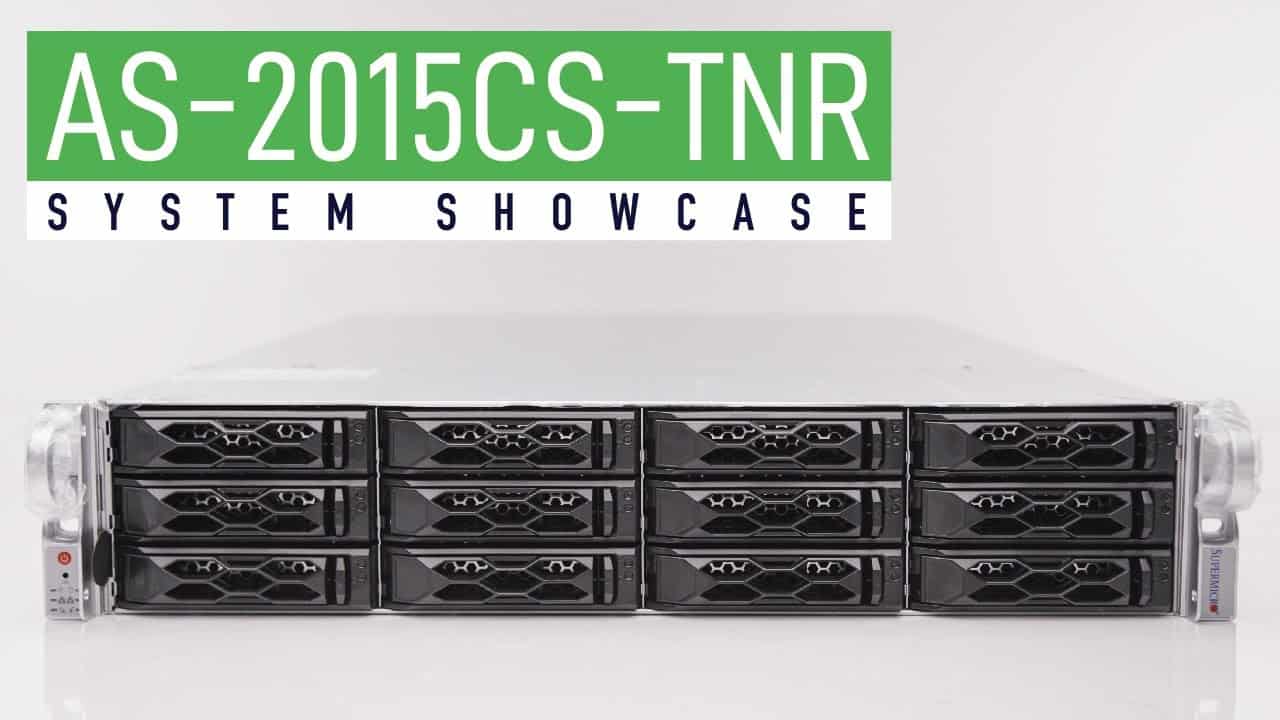 Super Micro Supermicro 2U EPYC 9175F 4x64GB 2x480GB 2x1200W (AS-2015CS-TNR-OTO-12) thumbnail