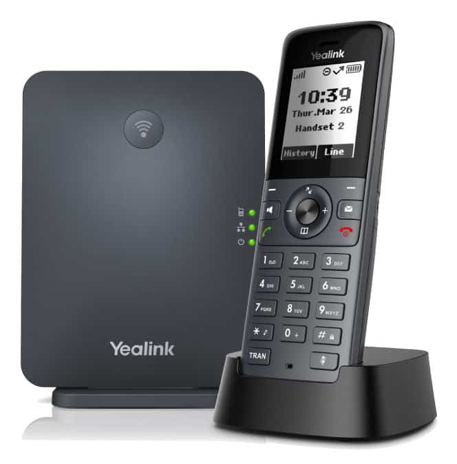 Yealink W71P IP telefoon Zwart LCD (1302031) thumbnail