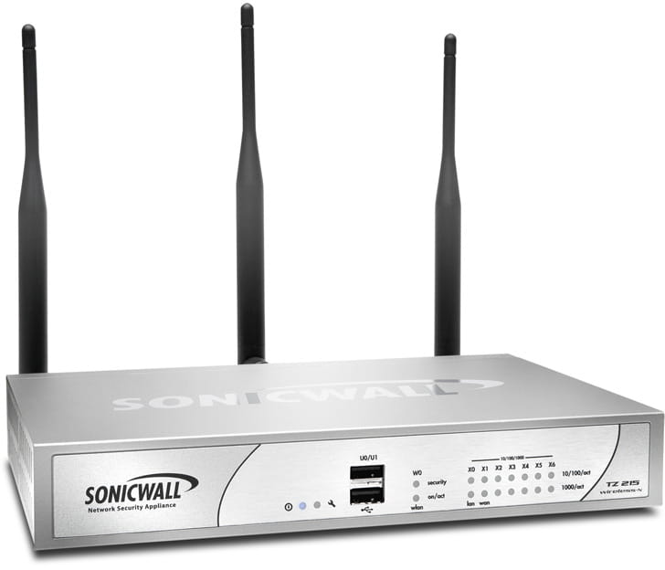 Dell SONICWALL TZ 215 Wireless-N TotalSecure (01-SSC-4986) thumbnail