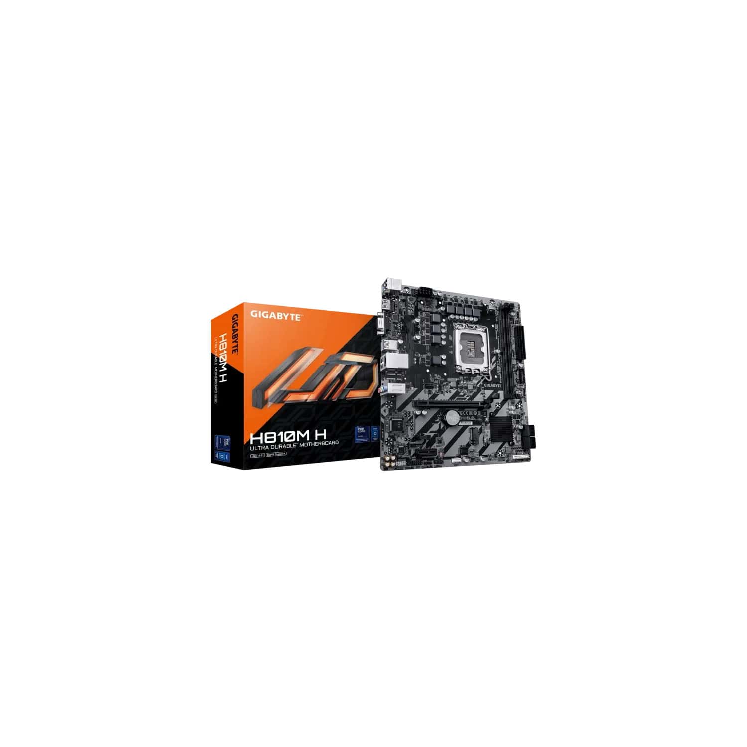 GIGABYTE MB Sc LGA1851 H810M H - Intel H810 - 2xDDR5 - 1xHDMI - 1xVGA - mATX (H810MH) thumbnail