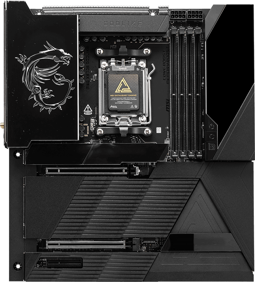 MSI MEG X870E GODLIKE X870/AM5/DDR5/E-ATX (911-7E48-001) thumbnail