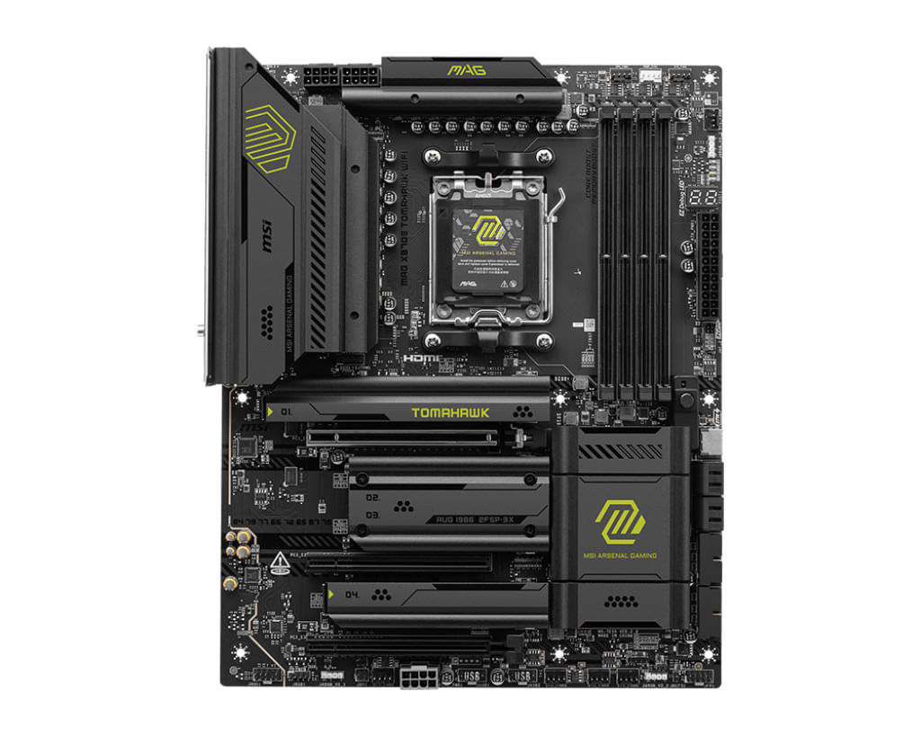 MSI MAG X870E TOMAHAWK WIFI X870/AM5/DDR5/ATX (911-7E59-06S) thumbnail