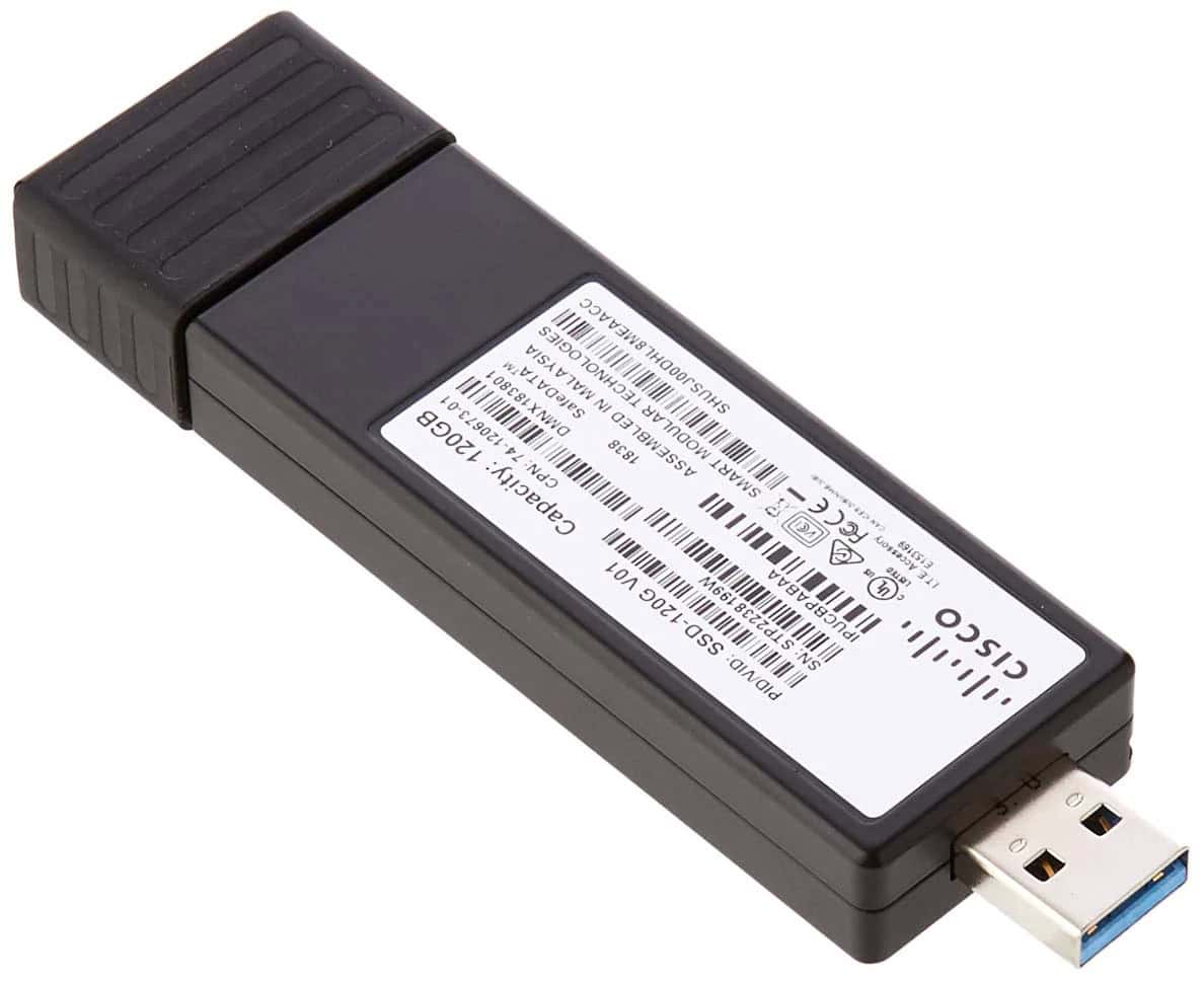 Cisco Pluggable USB3.0 SSD Storage (SSD-120G) thumbnail