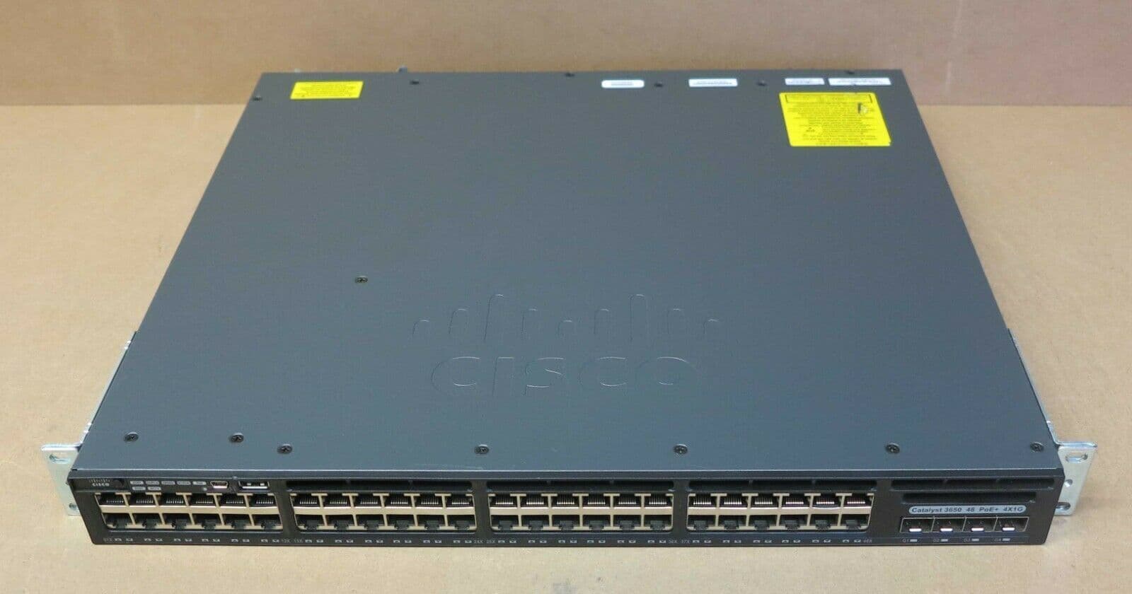 CISCO CATALYST3650 48PORTDATA4X1G UPLINLANBASE REMANUFACTURED (WS-C3650-48TS-L-RF) thumbnail