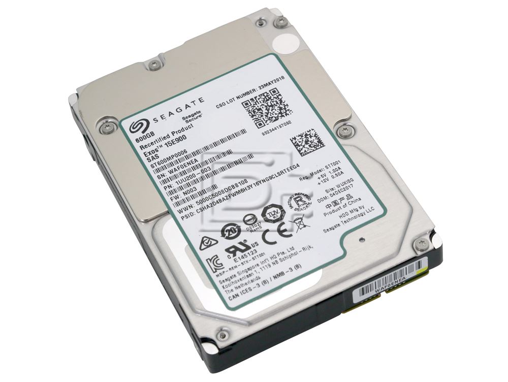 Dell EQUALLOGIC 600GB 15K 12G (TC05P-EQ-RFB) thumbnail