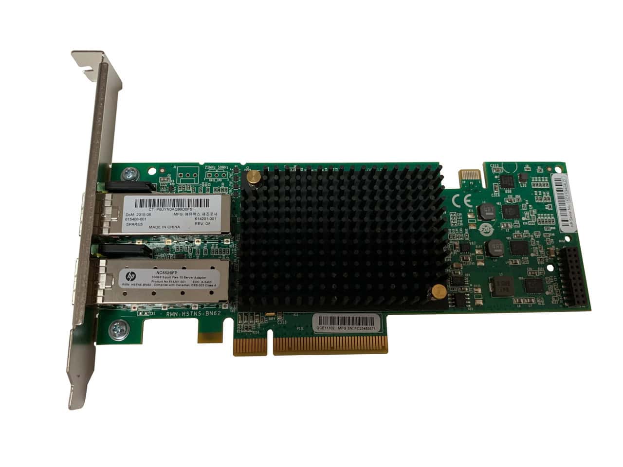 HP NC552SFP 10Gb 2-port Ethernet (614203-B21-RFB) thumbnail