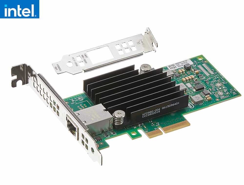 Intel Ethernet Converged Network Adapter X550-T1 (X550T1BLK) thumbnail