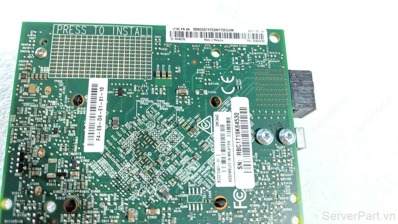 Lenovo Flex System EN4172 2-port 10Gb Ethernet Adapter (00AG531) thumbnail