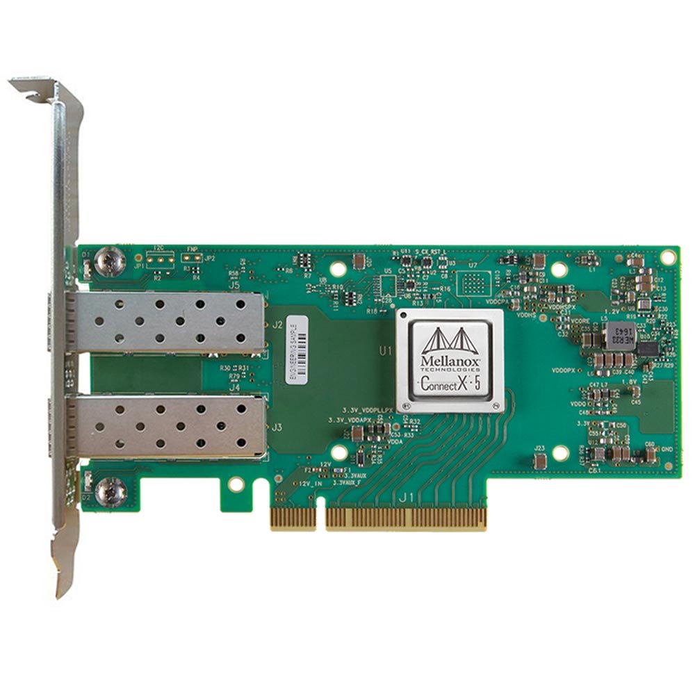 PNY NVIDIA Mellanox ConnectX-5 Ex EN 40G LAN-Adapter, 2x QSFP28 (MCX516A-BDAT) thumbnail