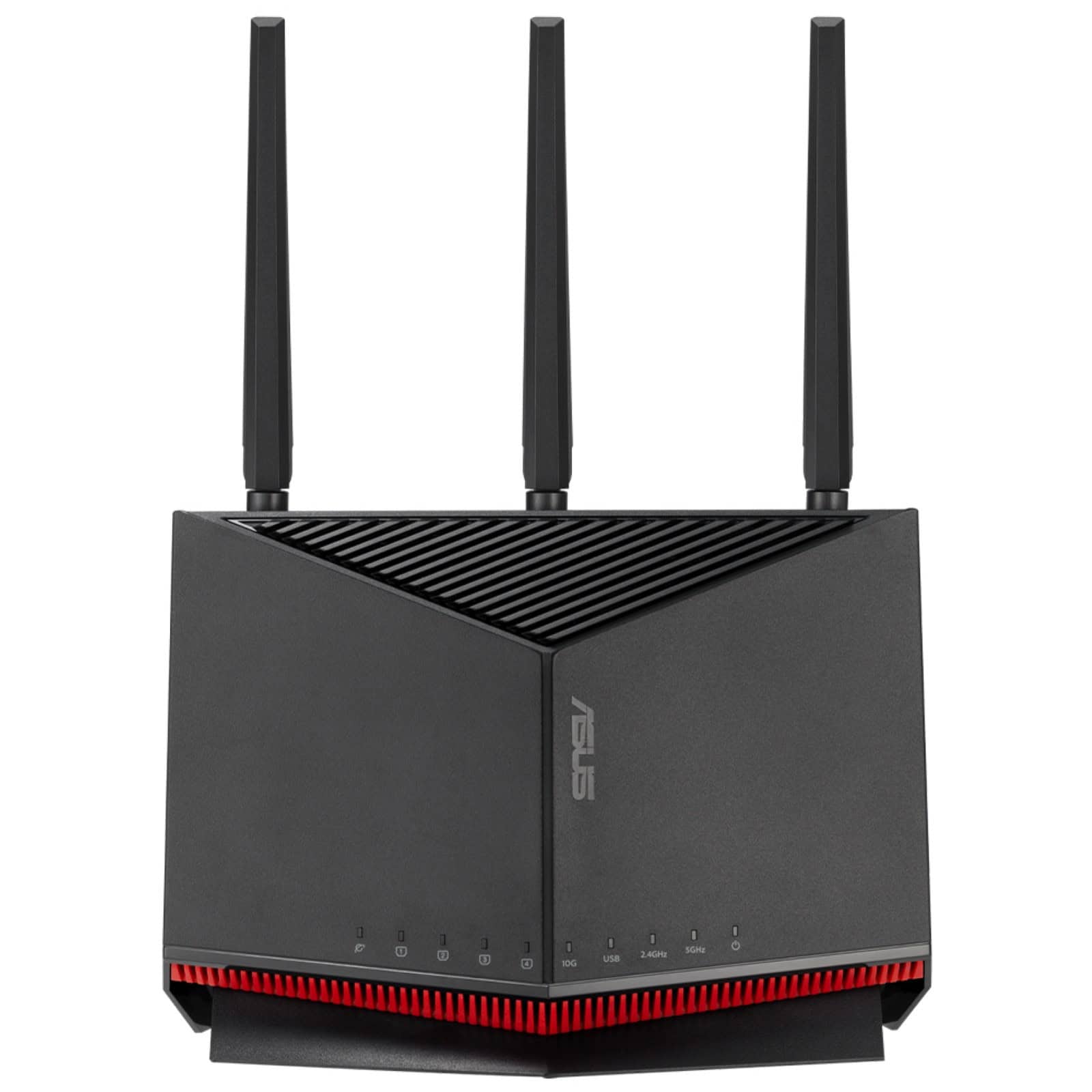 ASUS RT-BE86U draadloze router 10 Gigabit Ethernet Dual-band (2.4 GHz / 5 GHz) Zwart (RT-BE86U) thumbnail