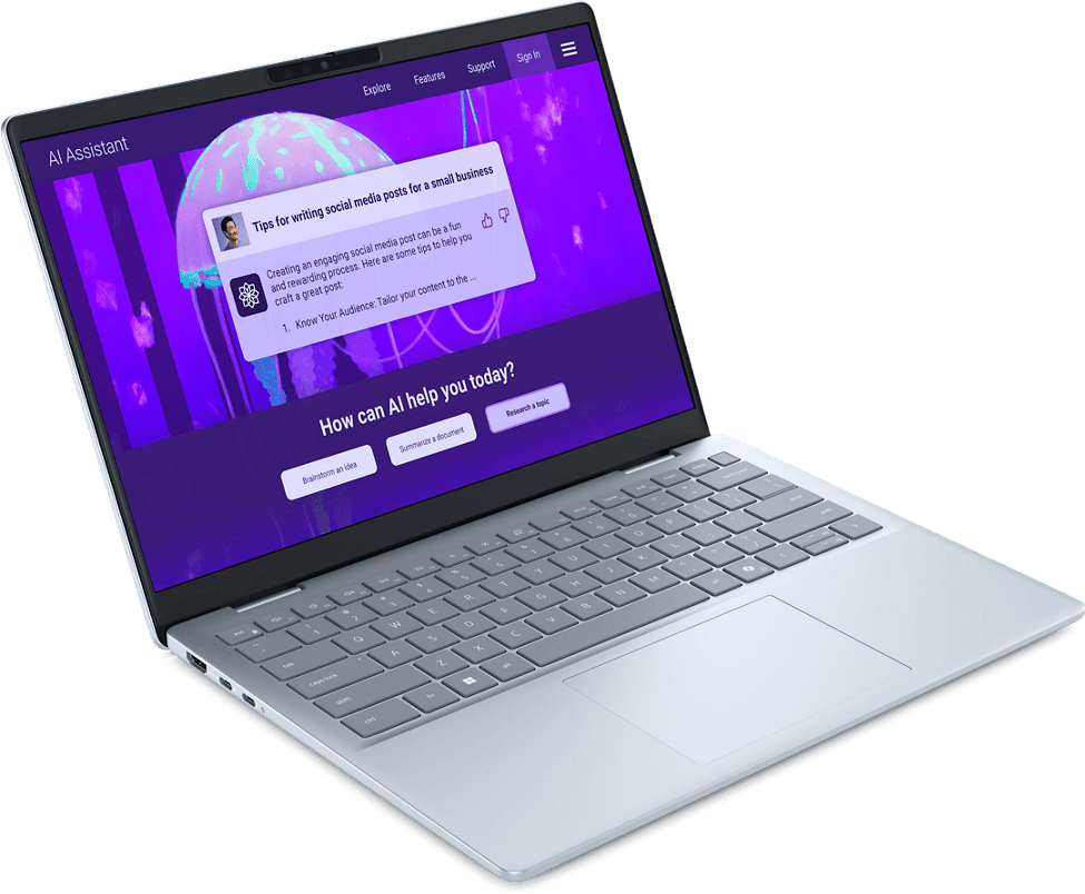 Dell Pro Micro QCM1250 [4Y Pro support Flex] / Intel(R) Core(TM) Ultra5 245T (R) (13 TOPS NPU - 14 cores - up to 5.1GHz) / Windo (3400018539167.3-3) thumbnail